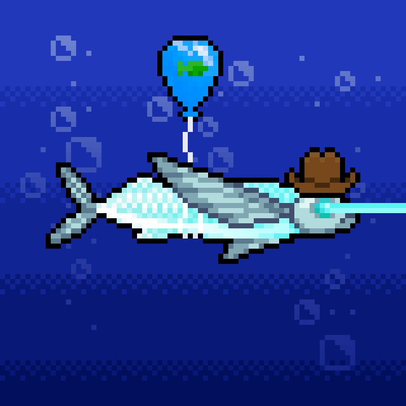 Fighting Fish #1256 NFT on Algorand