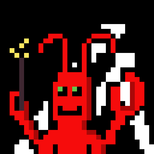 An image of Pixel Lobster #30