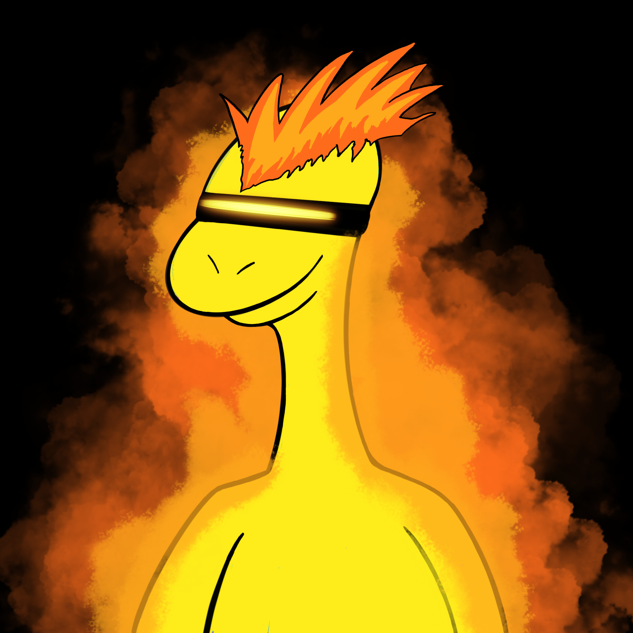 Smirk Dinos #34 NFT on Algorand