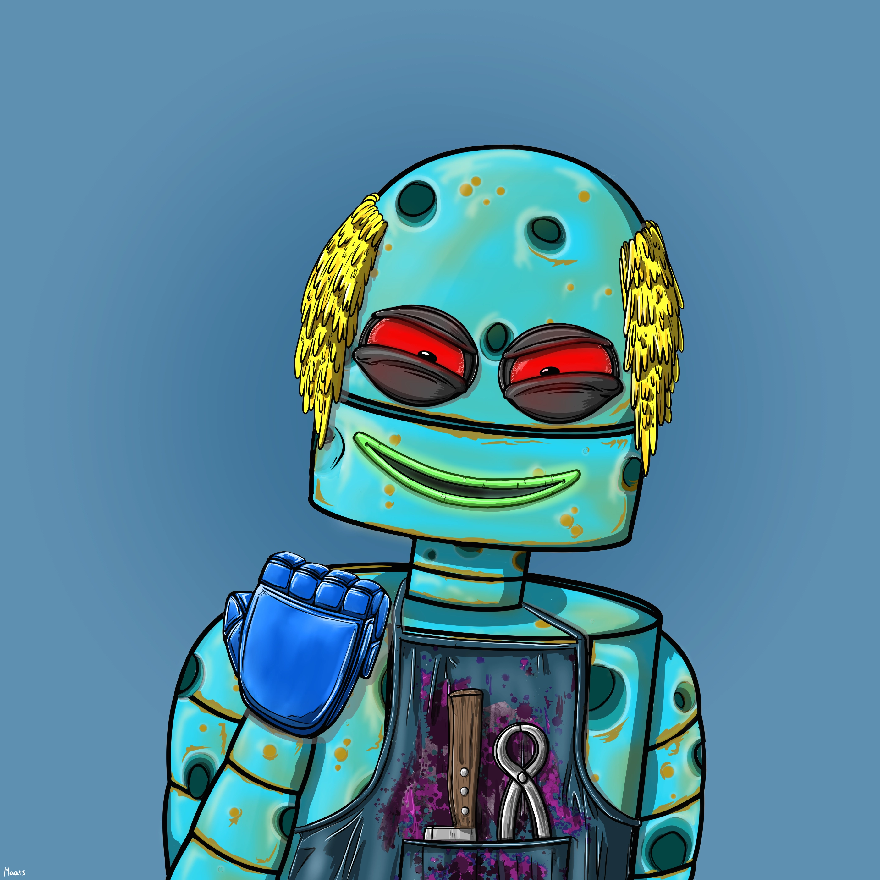 Mental Marvin #2561 NFT on Algorand