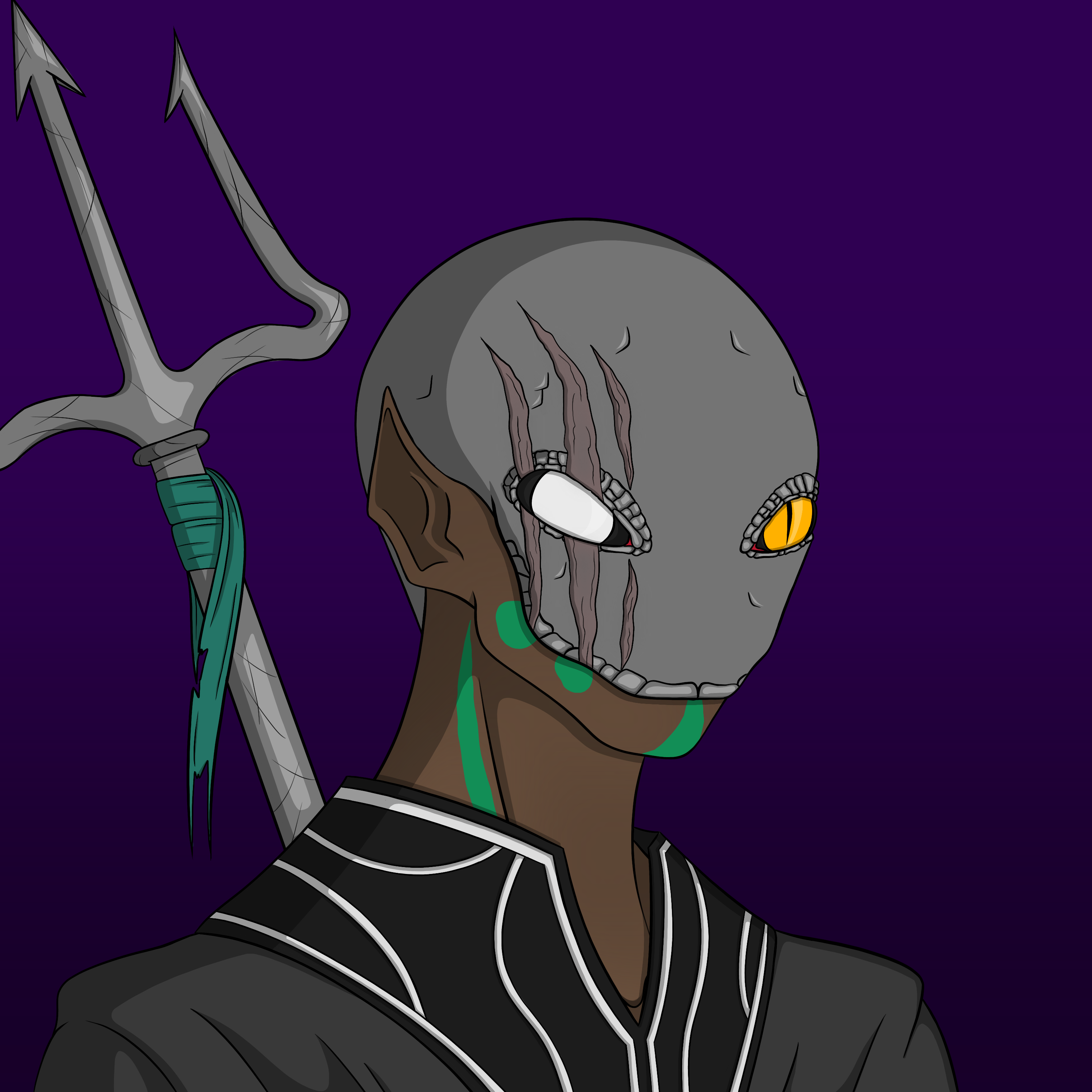 Dark Coin Champion #0676 NFT on Algorand