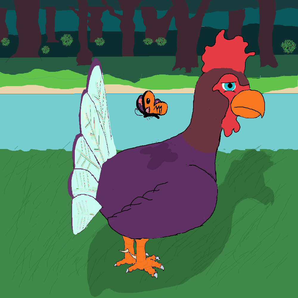 Ancient Clucker #4 NFT on Algorand