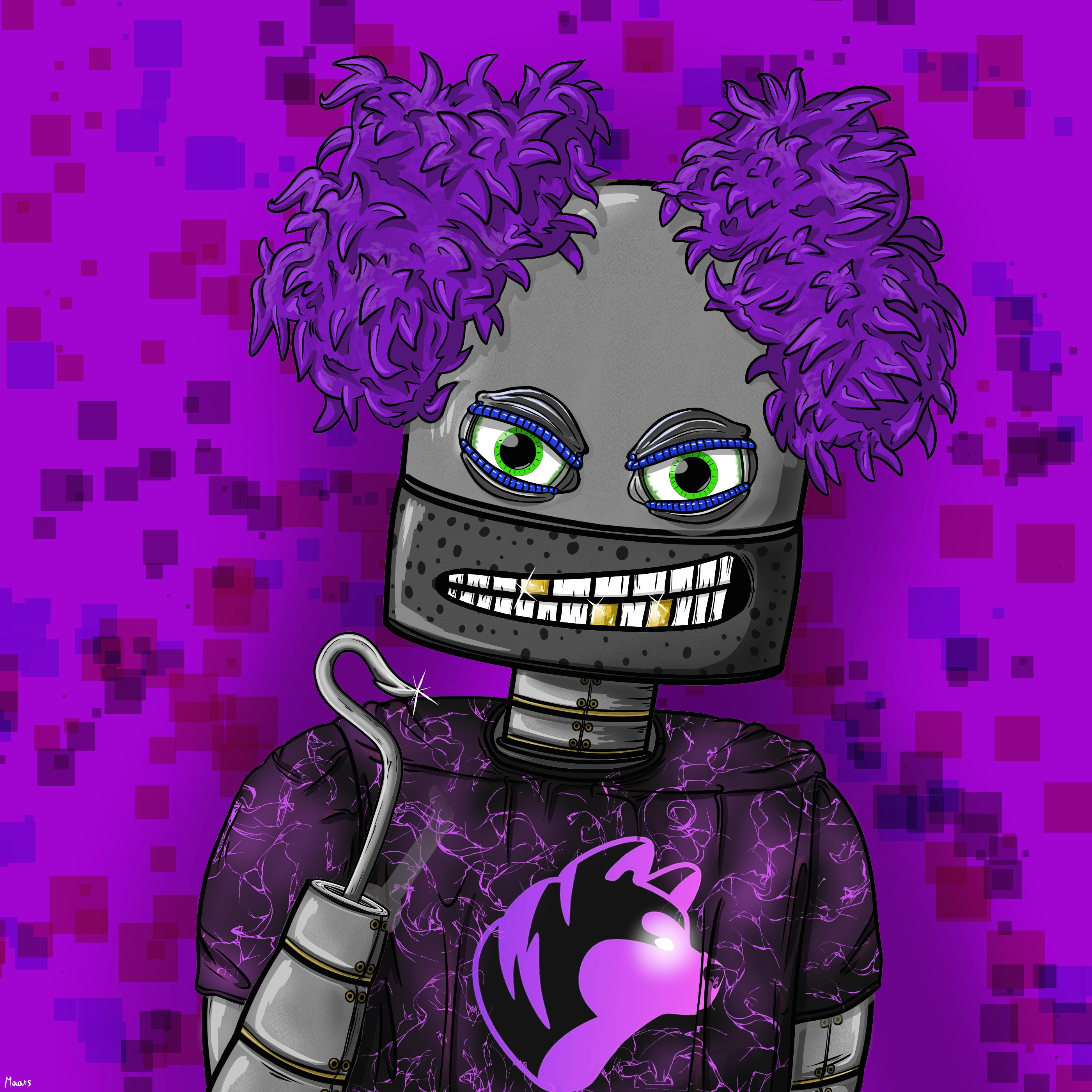 Mental Marvin #2400 NFT on Algorand
