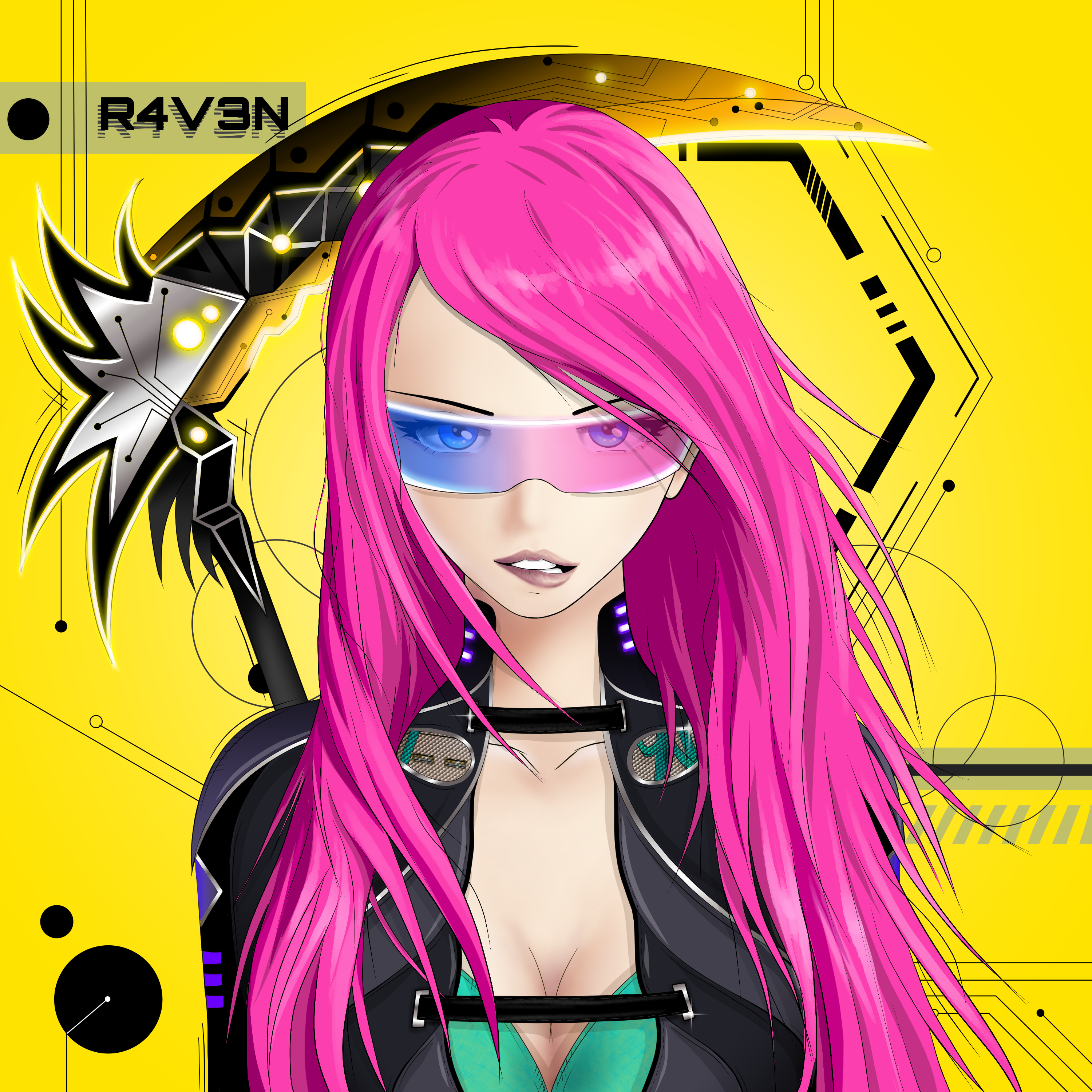 R4V3N Base #637 NFT on Algorand