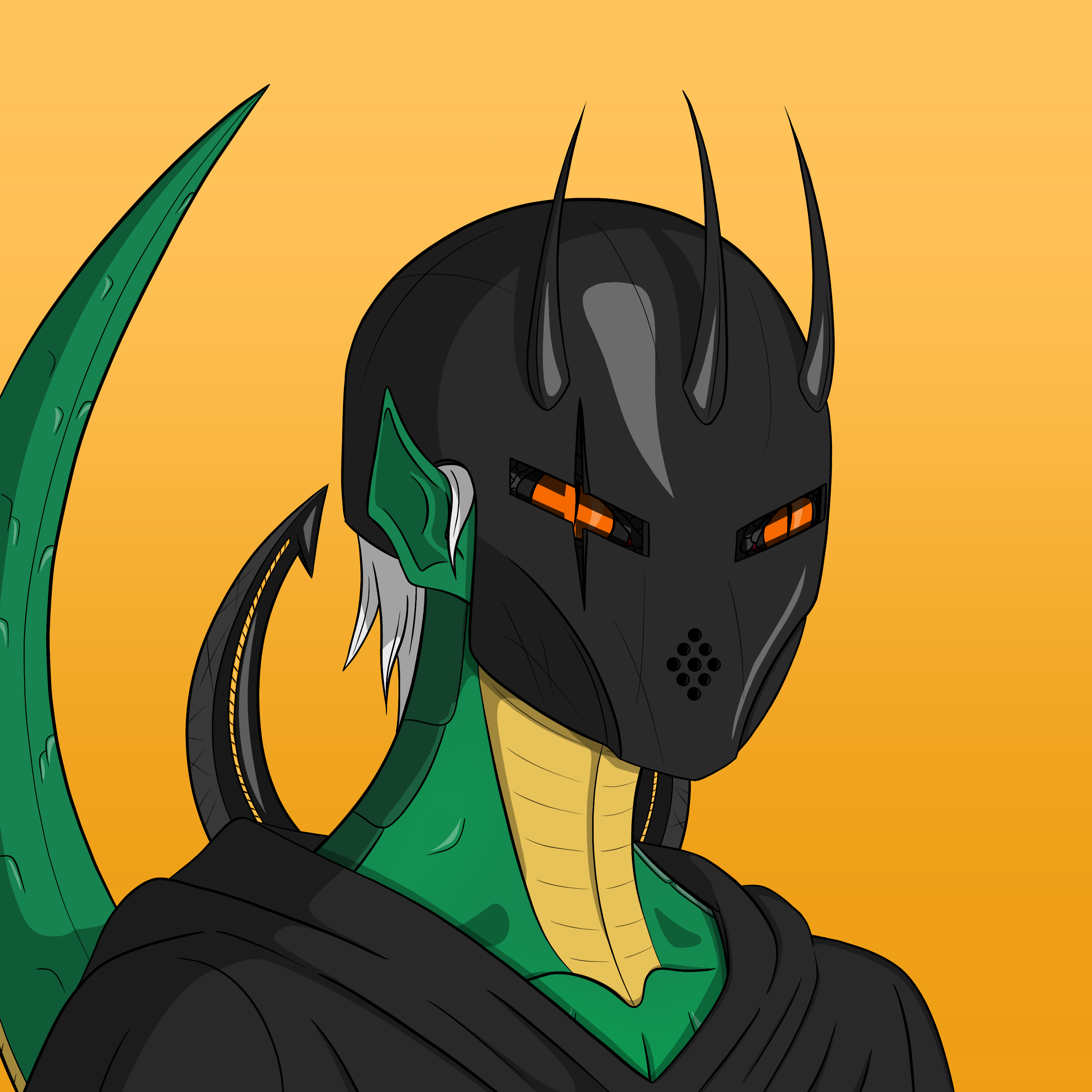 Dark Coin Champion #0644 NFT on Algorand