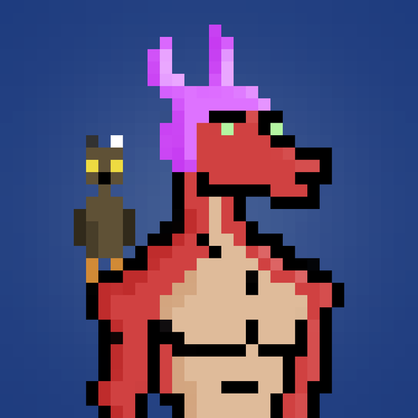 An image of Pixel Dragon: #008