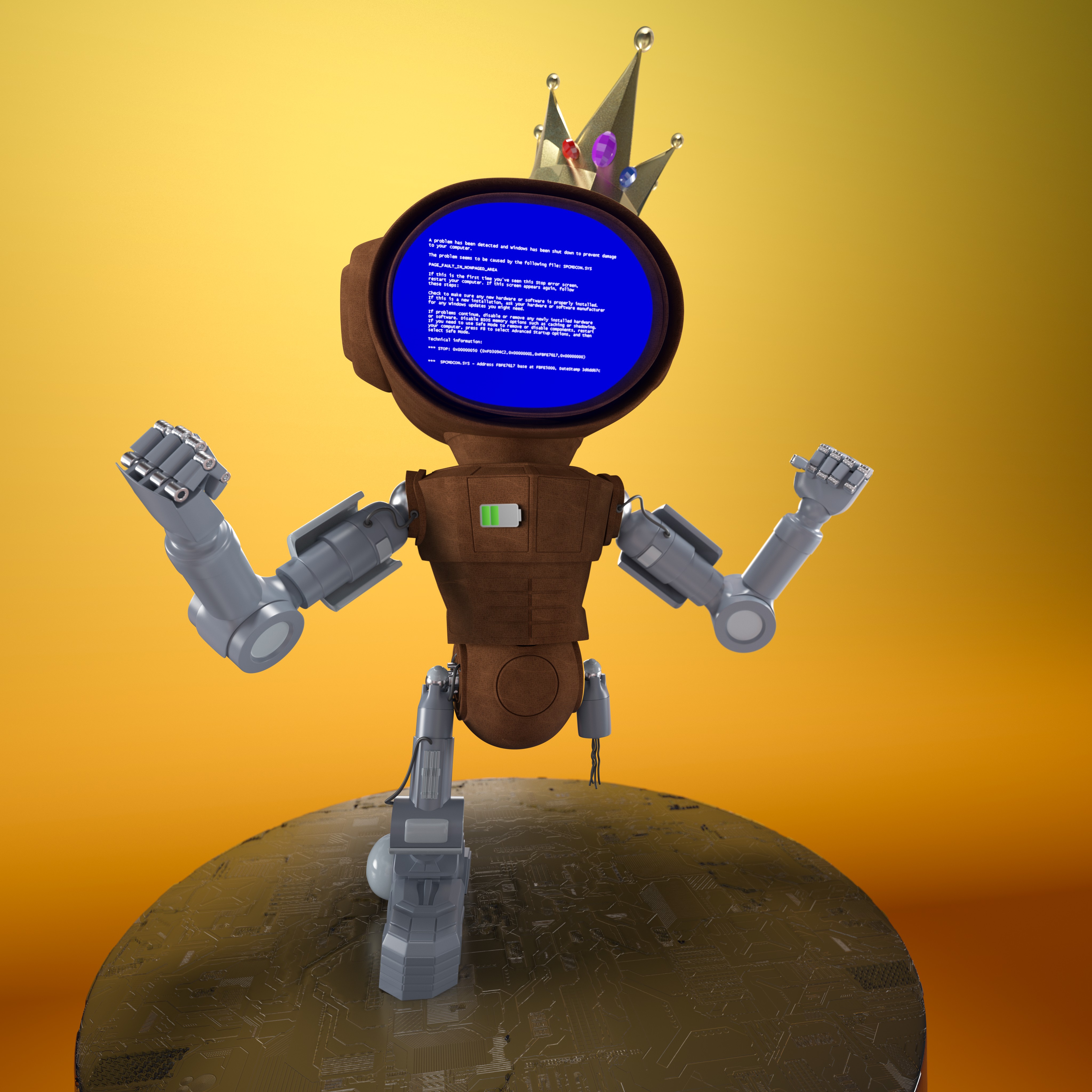 SockBot V1 No. 0041 NFT on Algorand