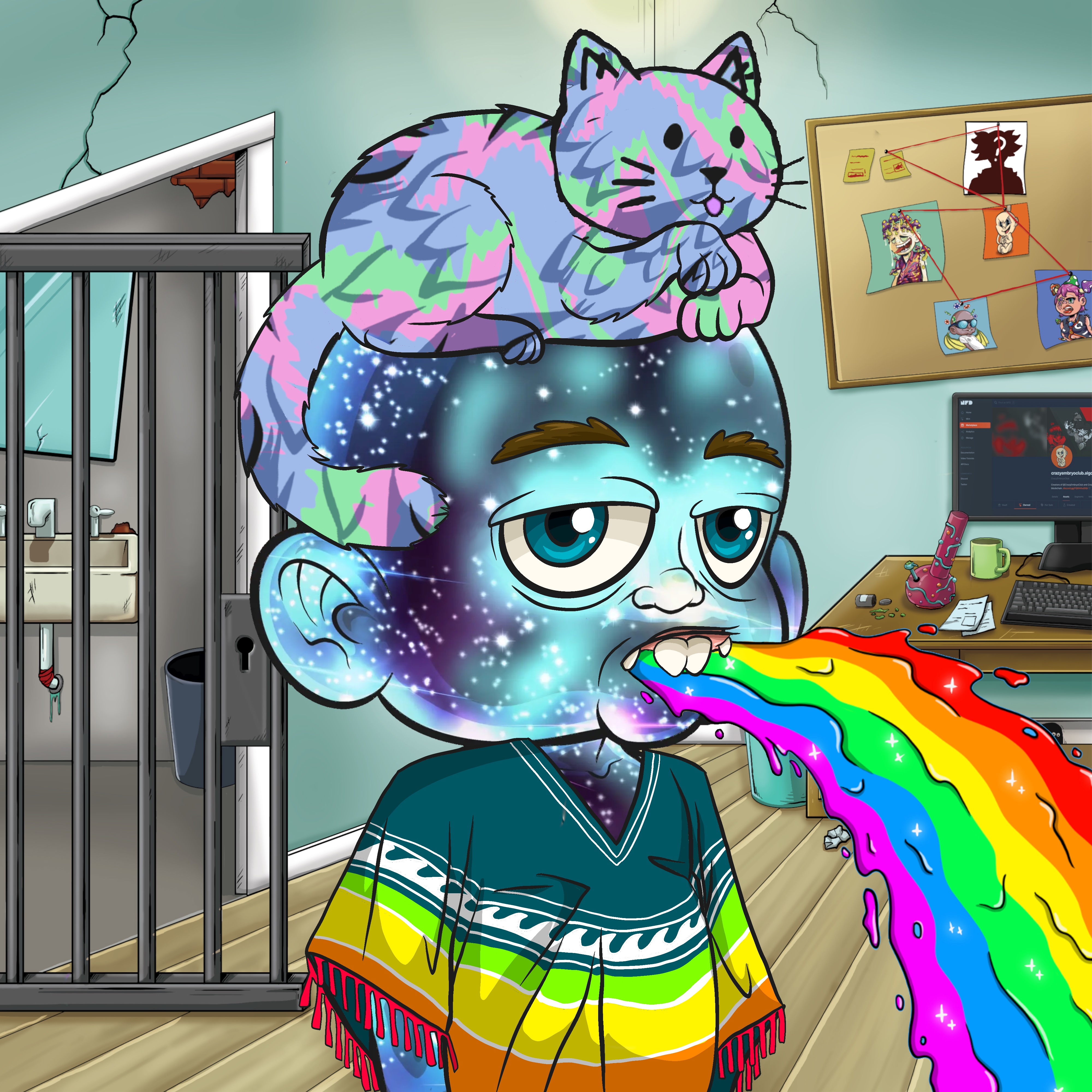 CRAZY COP #5005 NFT on Algorand