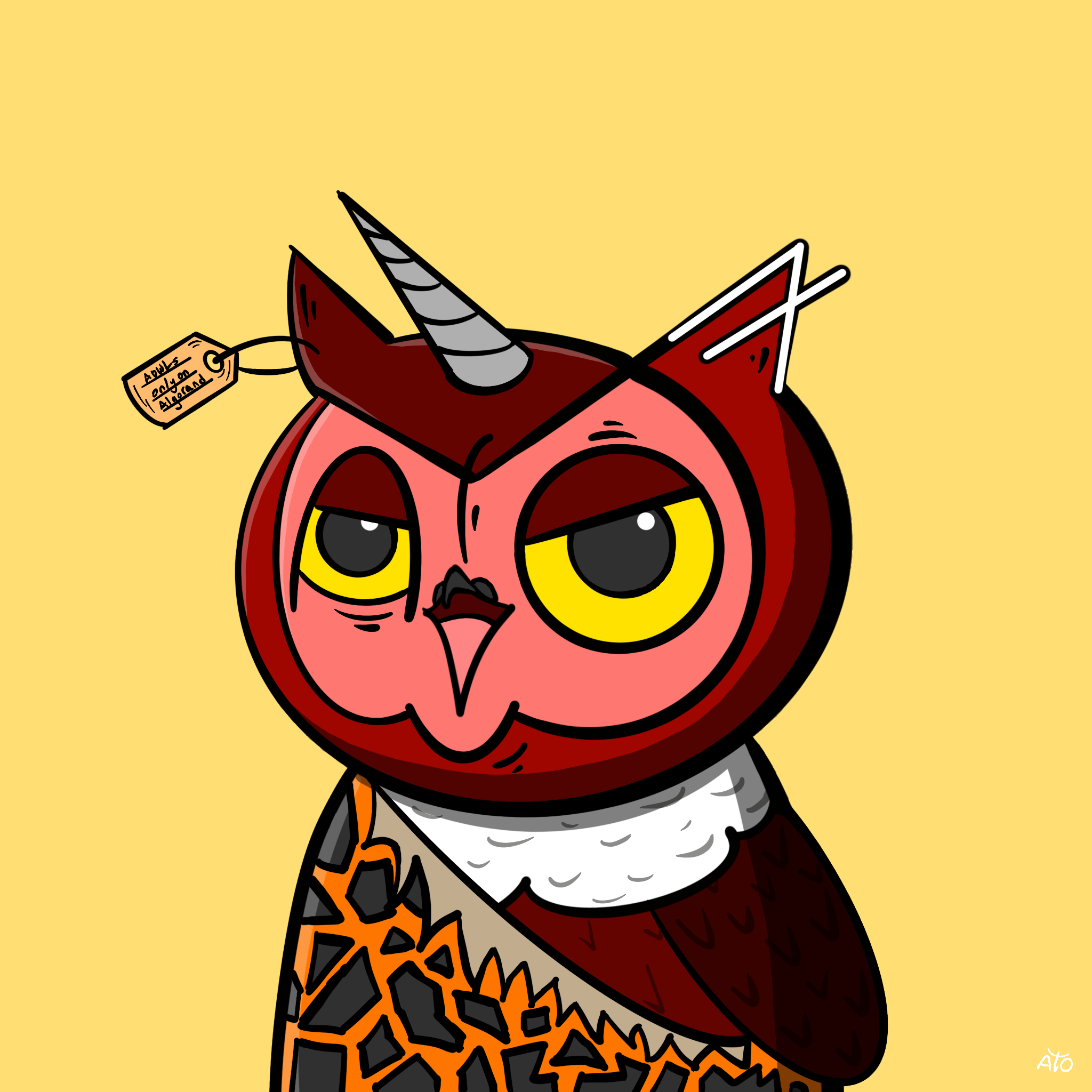 AOWL #255 NFT on Algorand