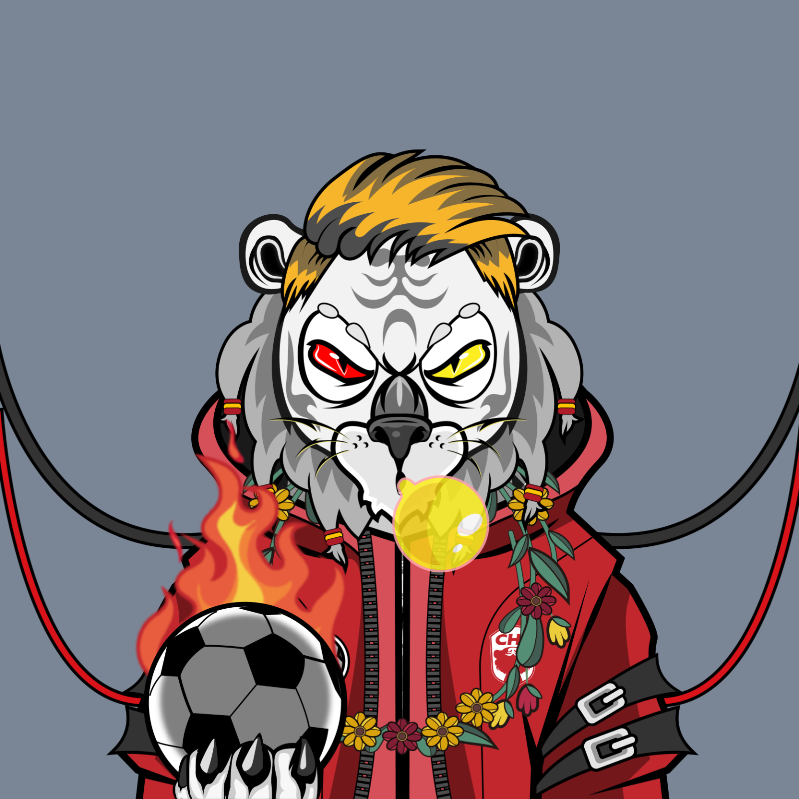 Football TigerChi #1588 NFT on Algorand