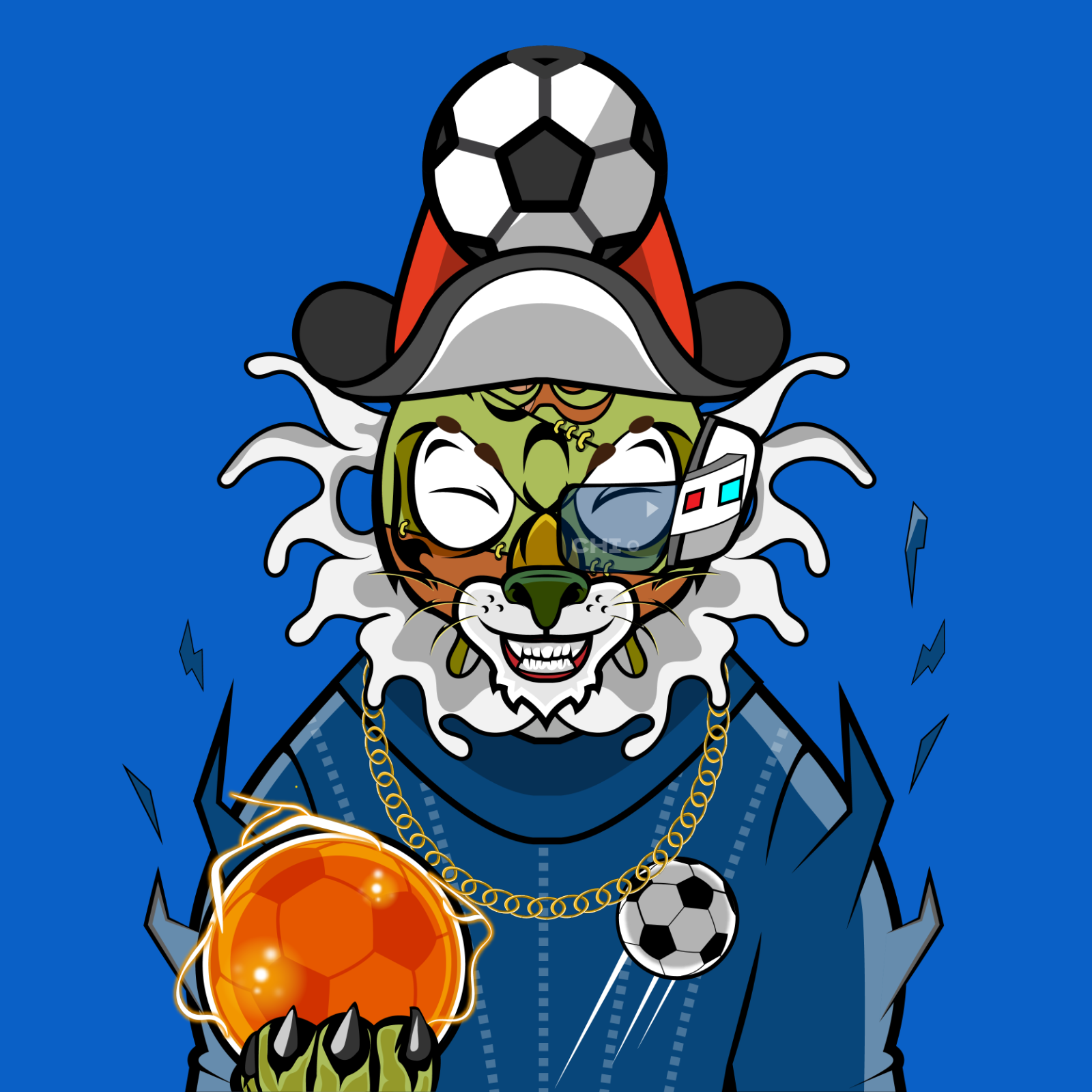 Football TigerChi #1929 NFT on Algorand