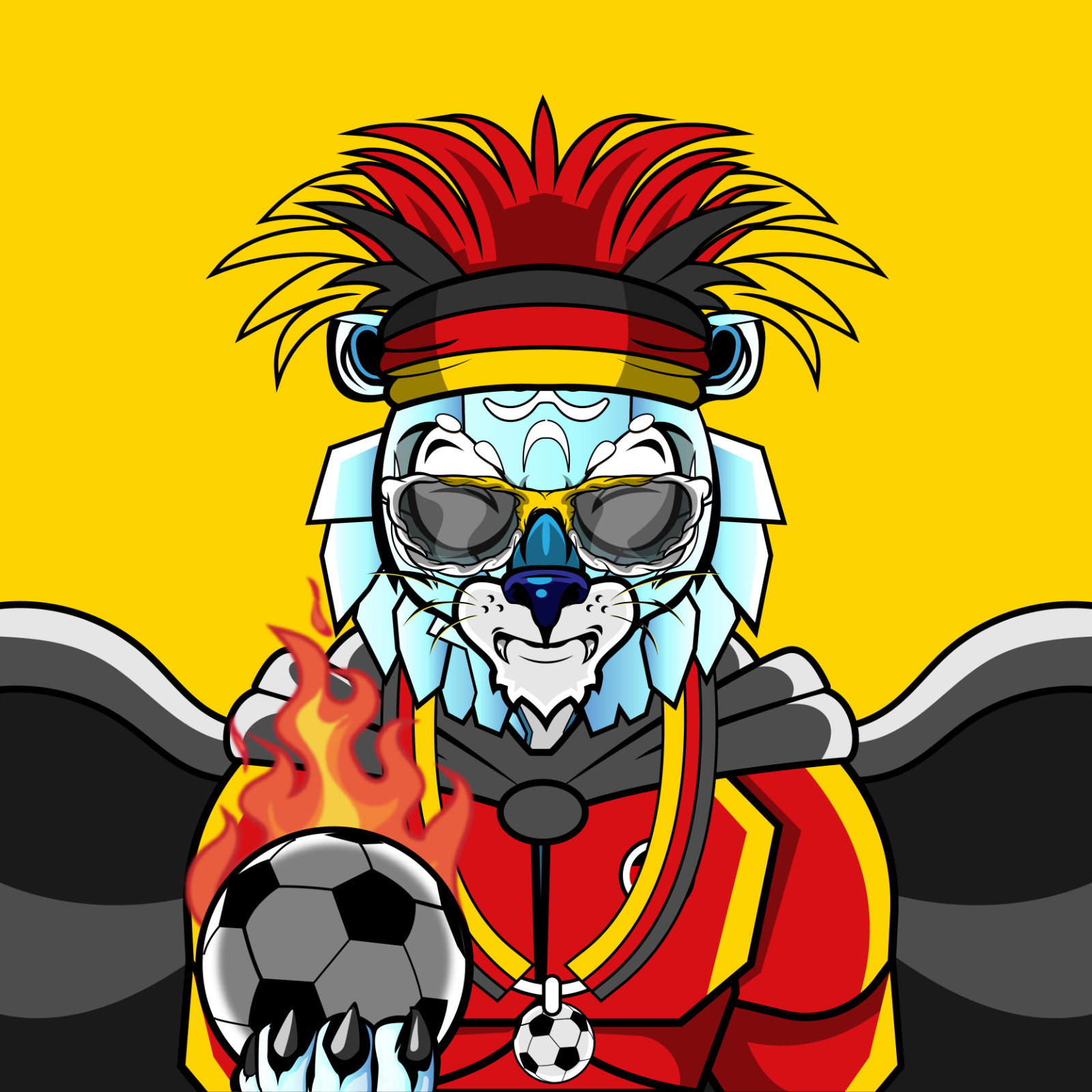 Football TigerChi #1540 NFT on Algorand