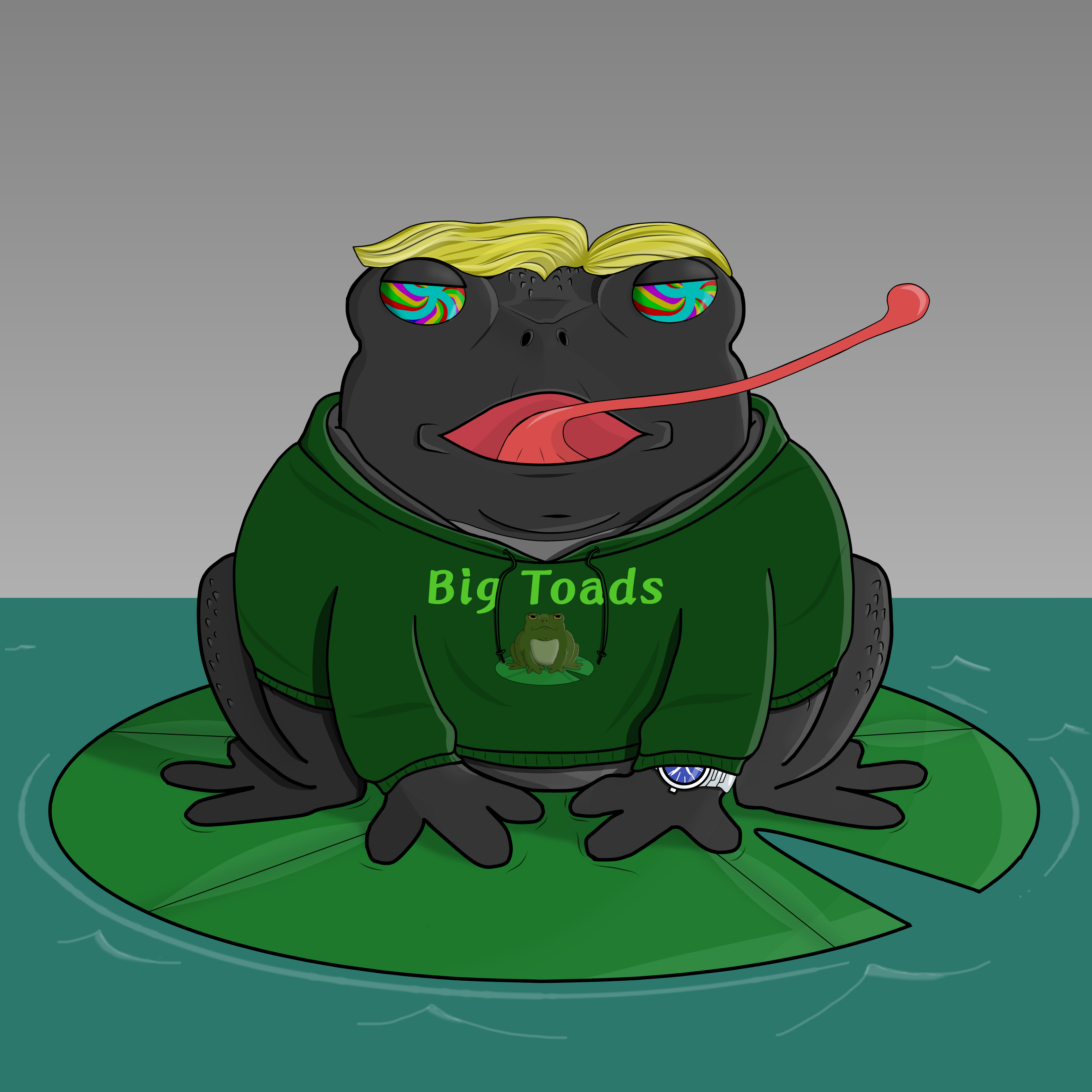 Big Toad 496 NFT on Algorand