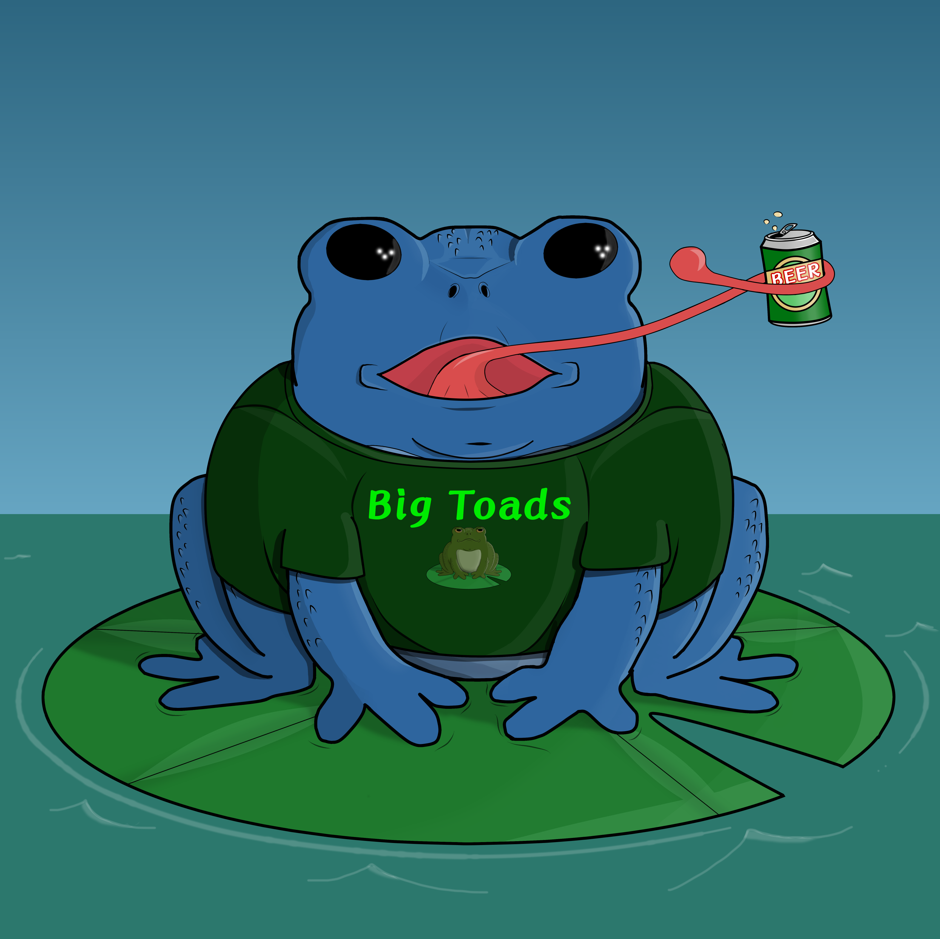Big Toad 515 NFT on Algorand