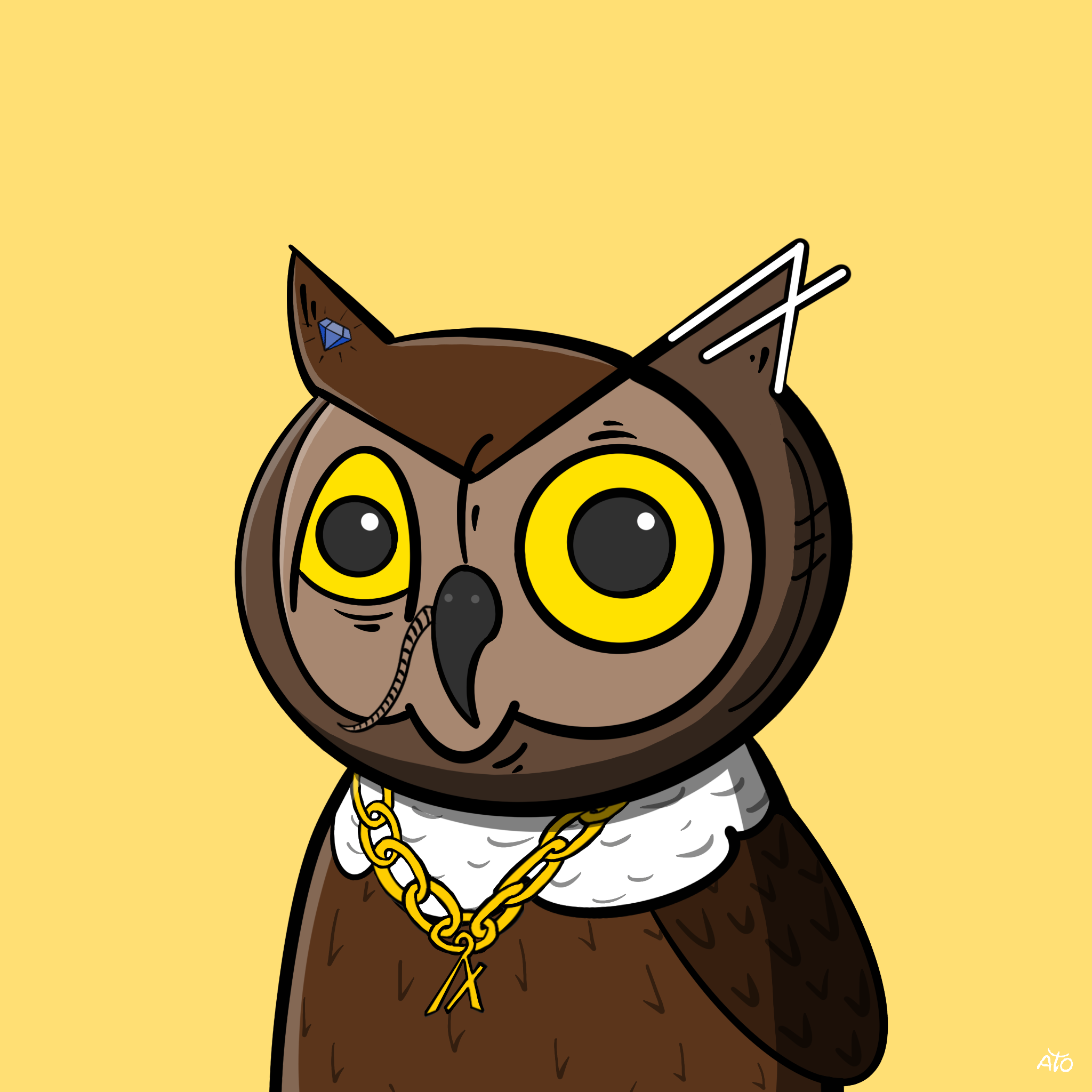 AOWL #1973 NFT on Algorand