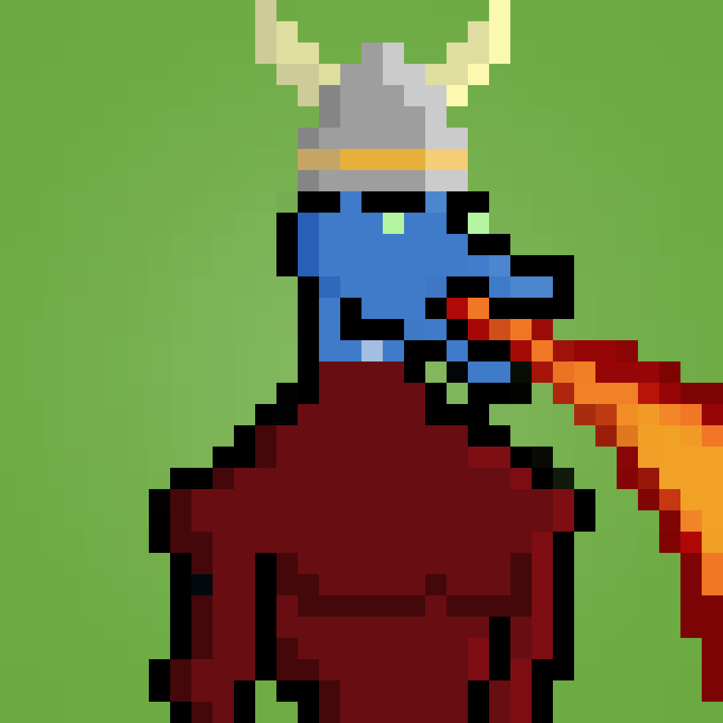 Pixel Dragon: #678 NFT on Algorand