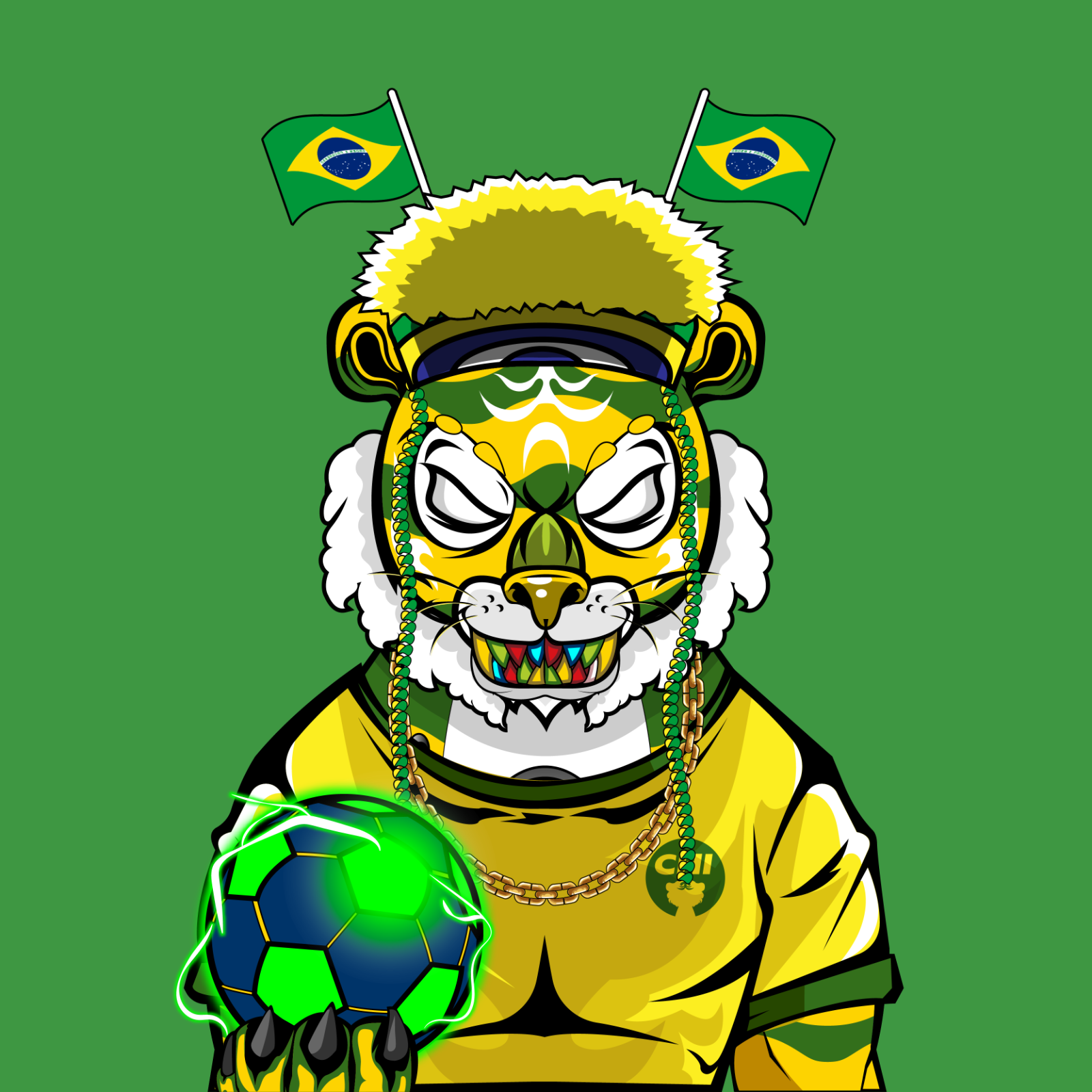 Football TigerChi #0662 NFT on Algorand