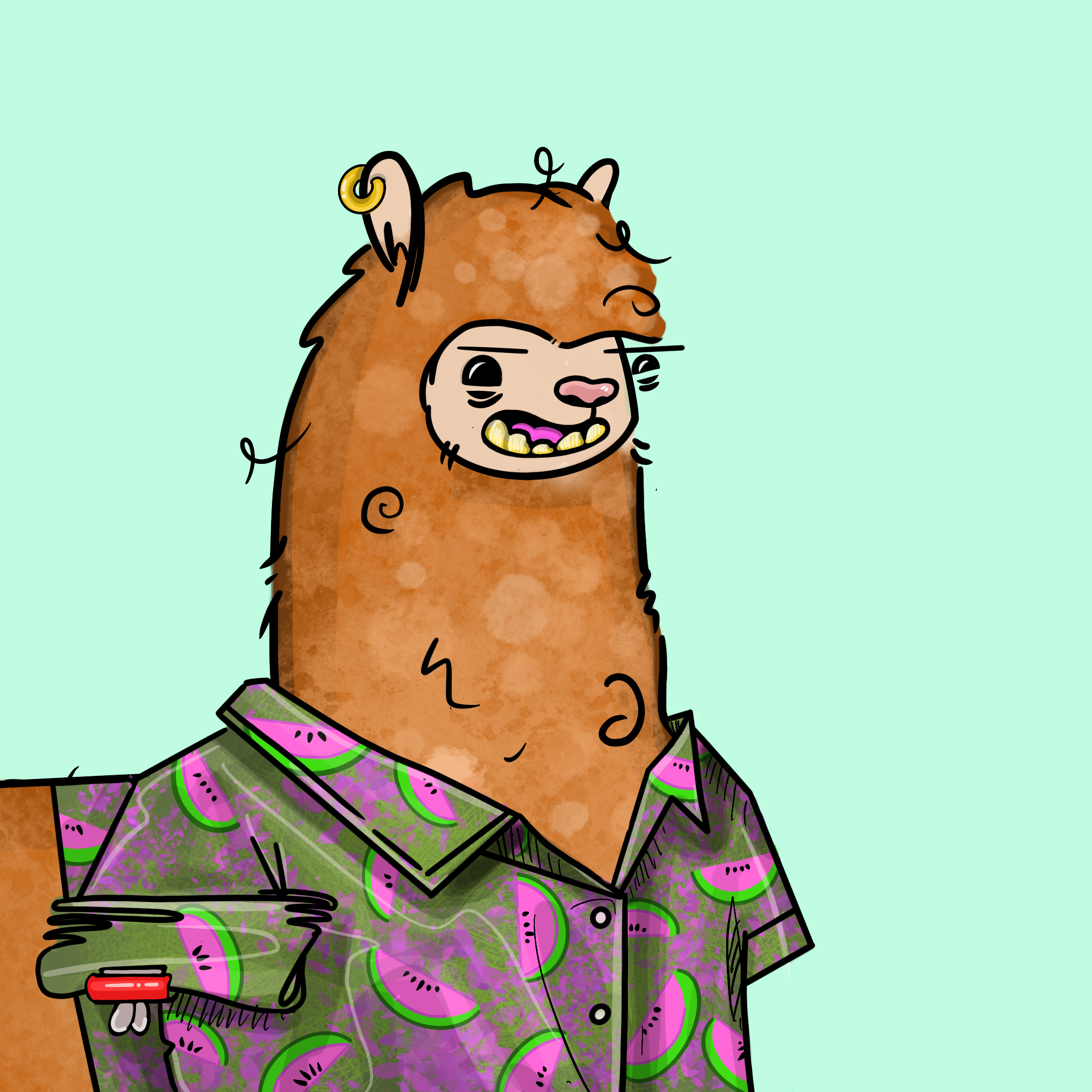 Nota Llama #975 NFT on Algorand