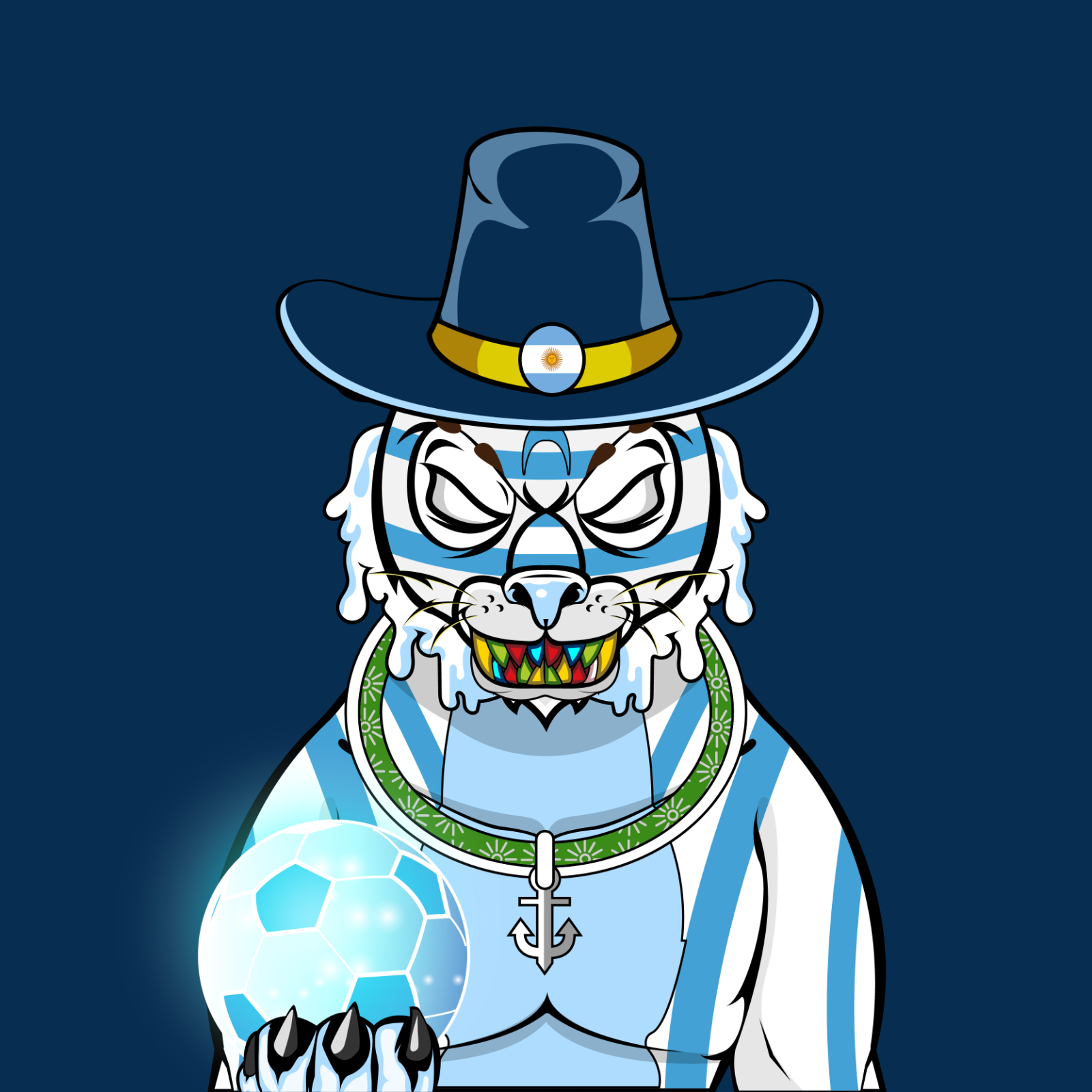 Football TigerChi #1400 NFT on Algorand