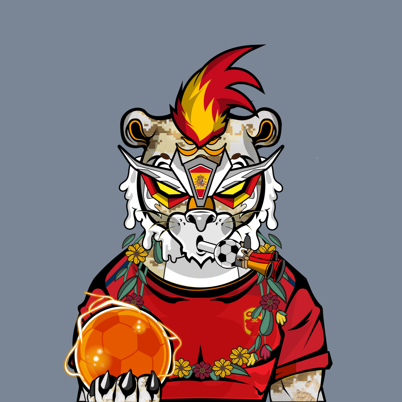 Football TigerChi #1684 NFT on Algorand