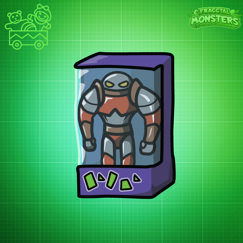 Fracctal Action Figure NFT on Algorand