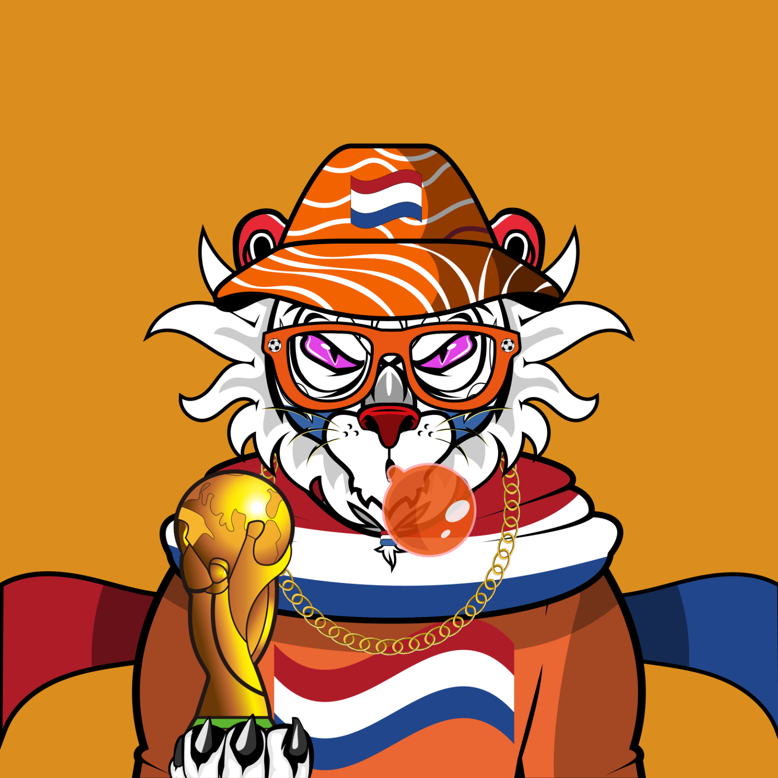 Football TigerChi #1252 NFT on Algorand