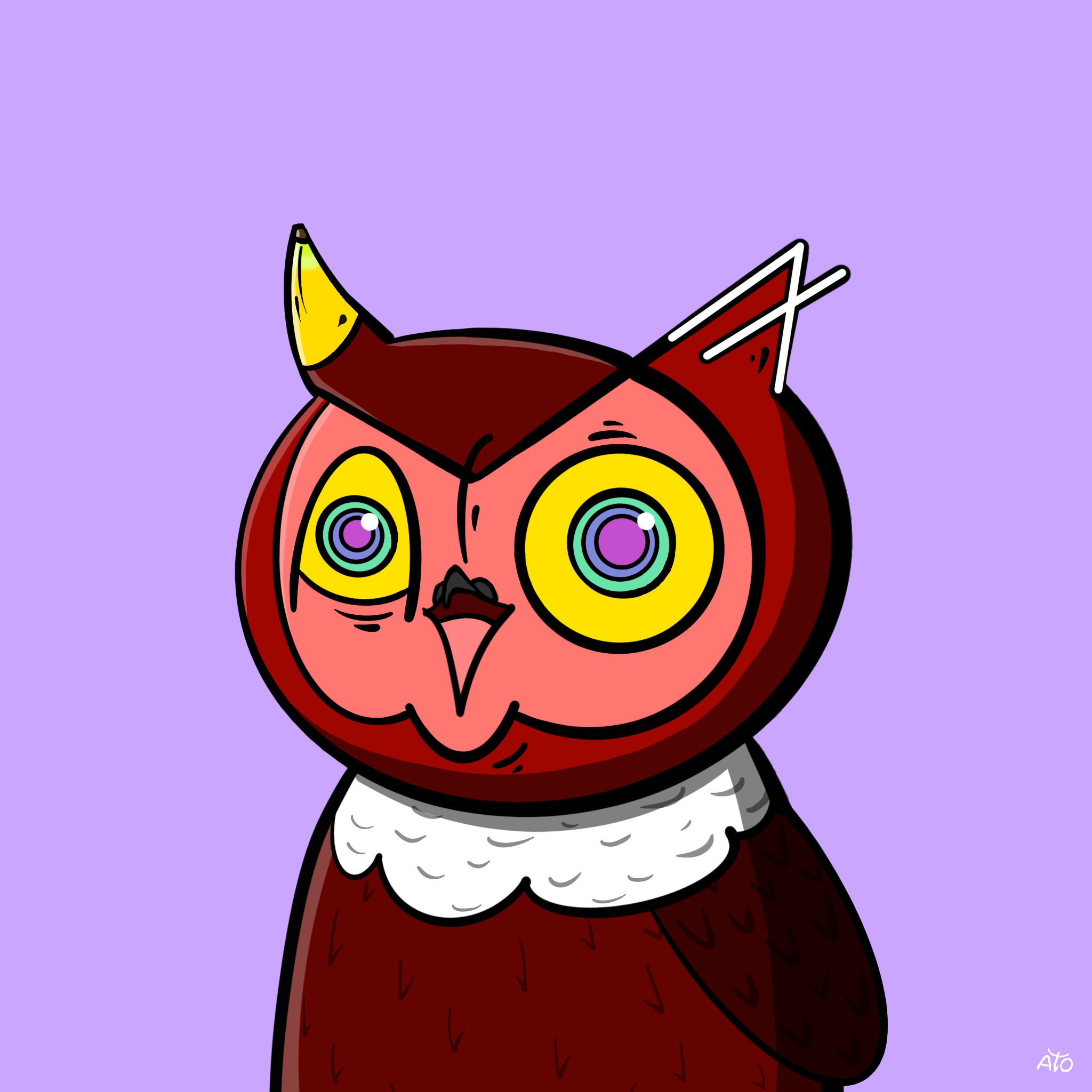 AOWL #1740 NFT on Algorand