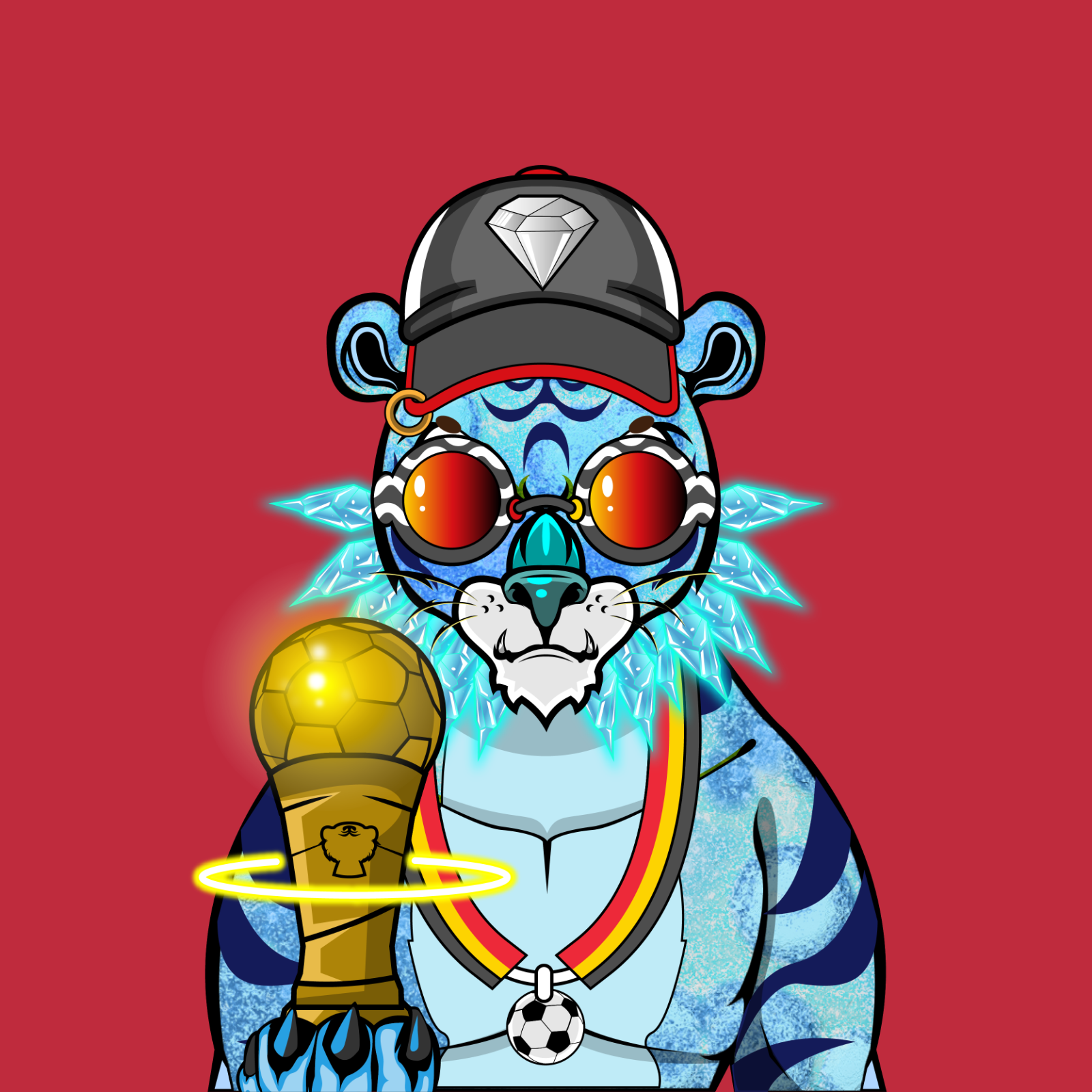 Football TigerChi #1214 NFT on Algorand