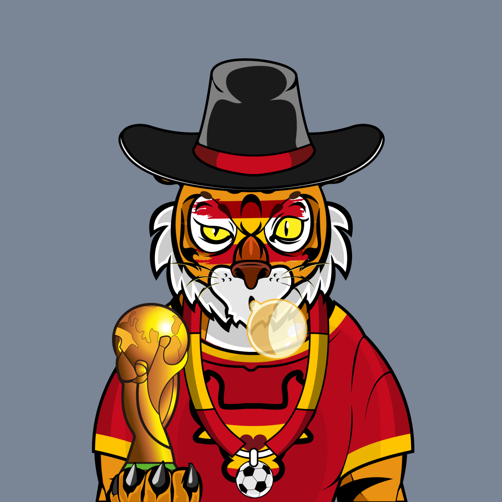 Football TigerChi #0687 NFT on Algorand