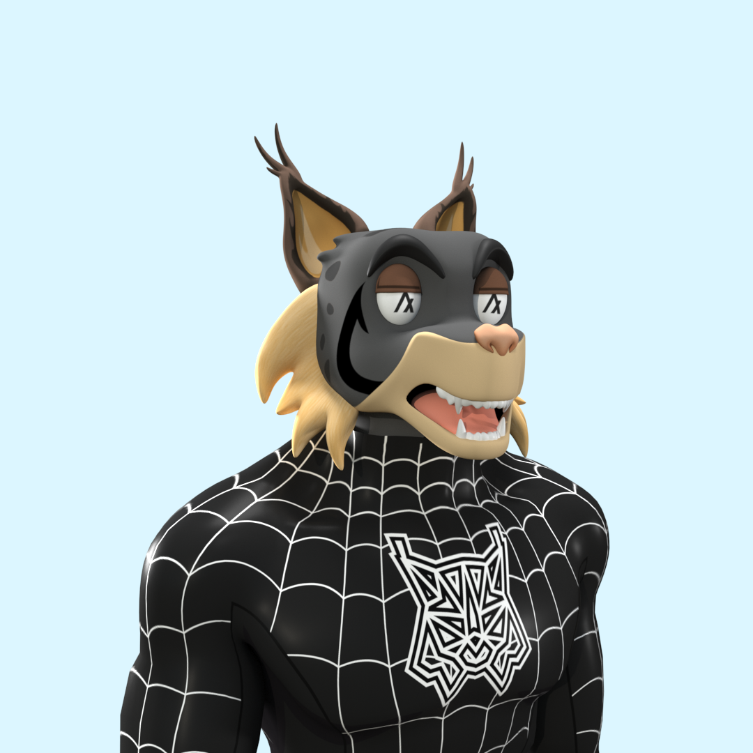 3D Lynx #106 NFT on Algorand