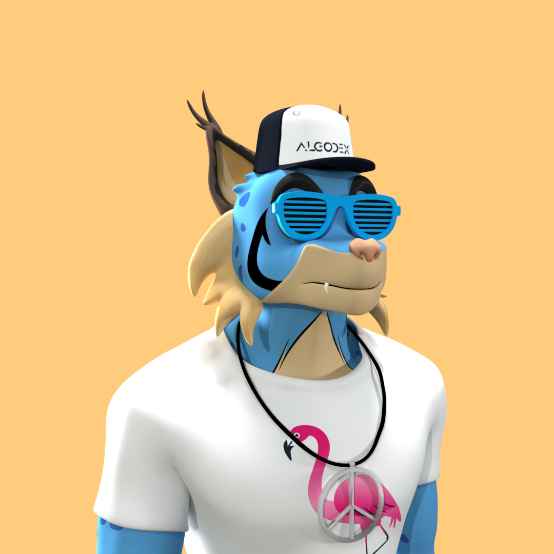 3D Lynx #120 NFT on Algorand