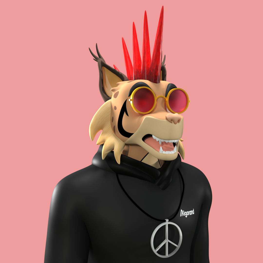 3D Lynx #139 NFT on Algorand
