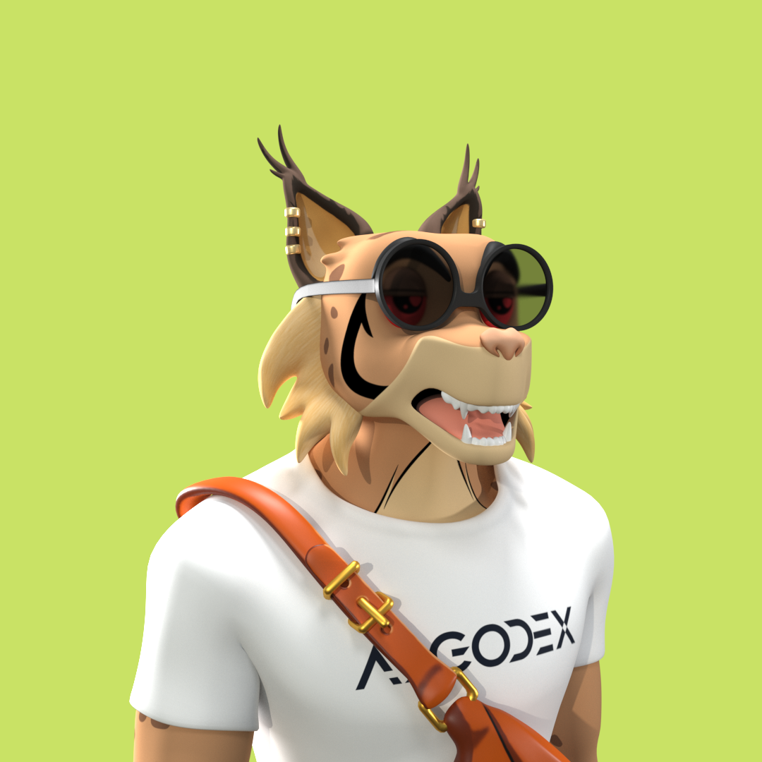 3D Lynx #149 NFT on Algorand