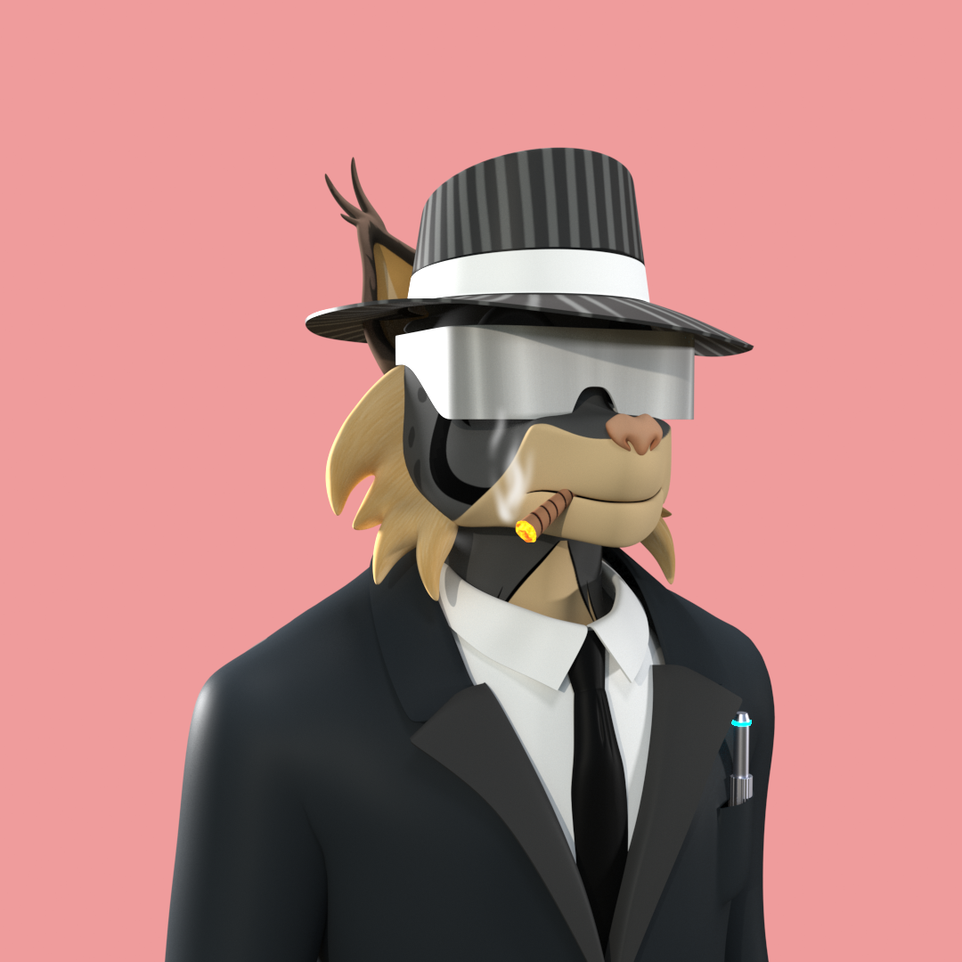 3D Lynx #181 NFT on Algorand