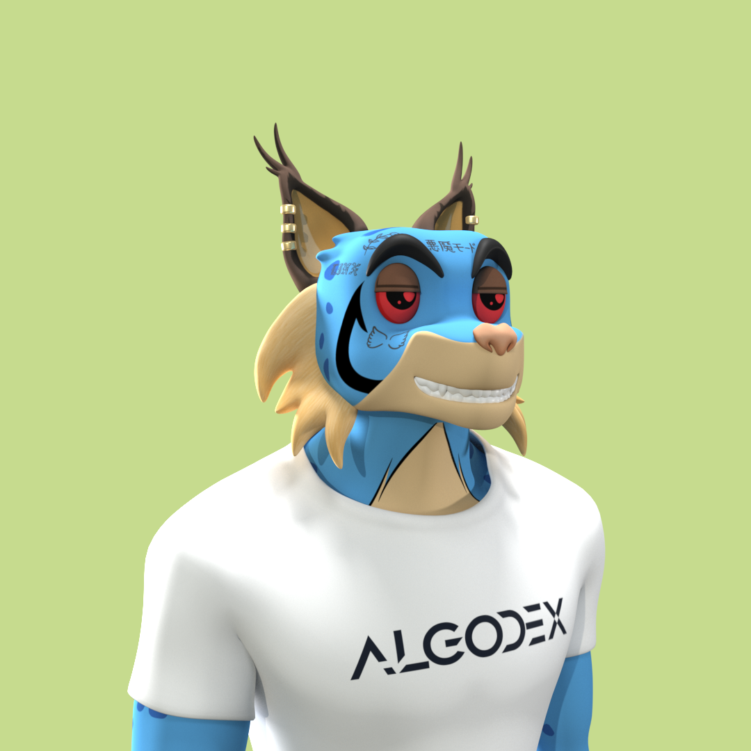 3D Lynx #235 NFT on Algorand