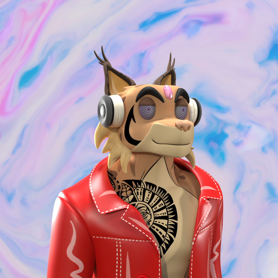 3D Lynx #236 NFT on Algorand