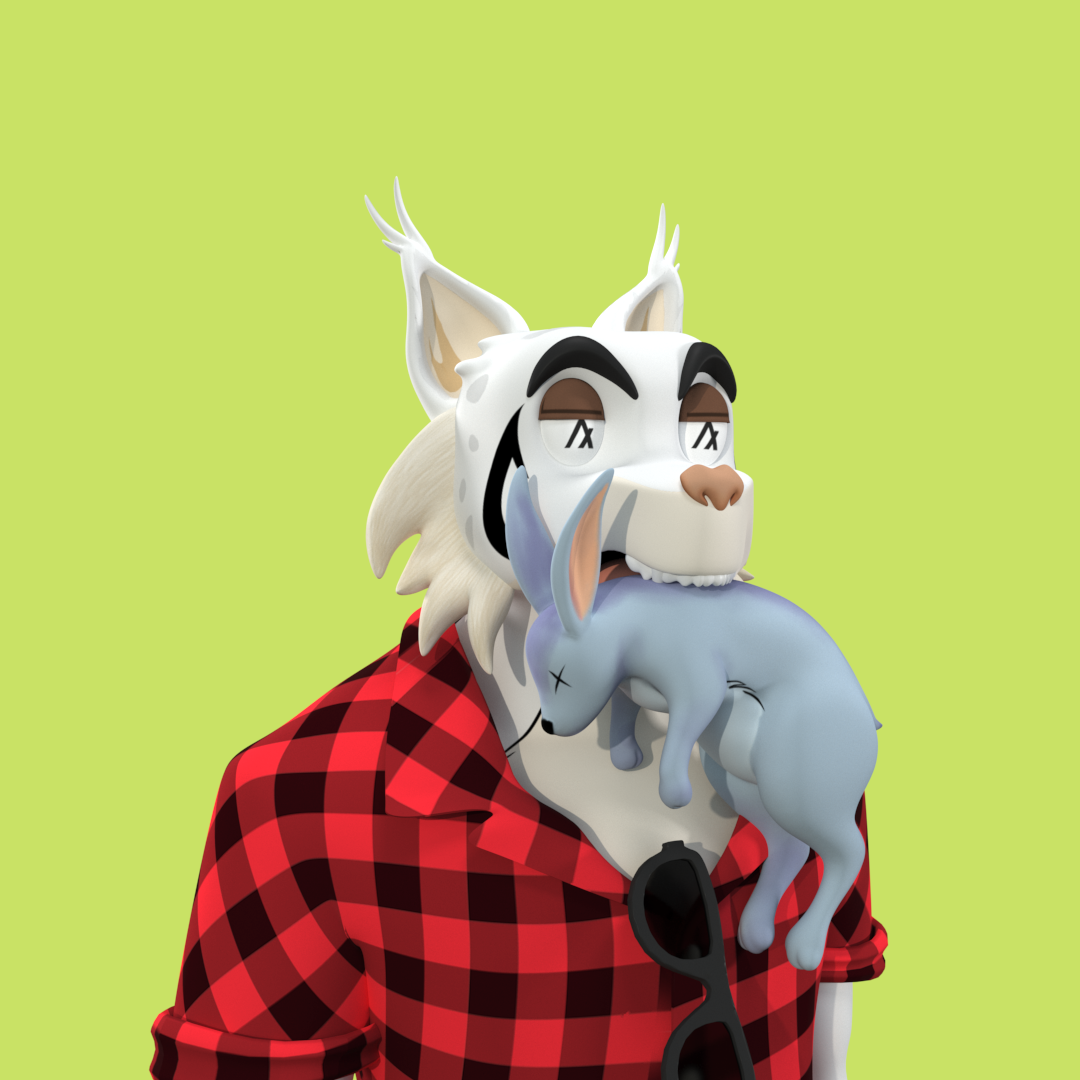 3D Lynx #271 NFT on Algorand