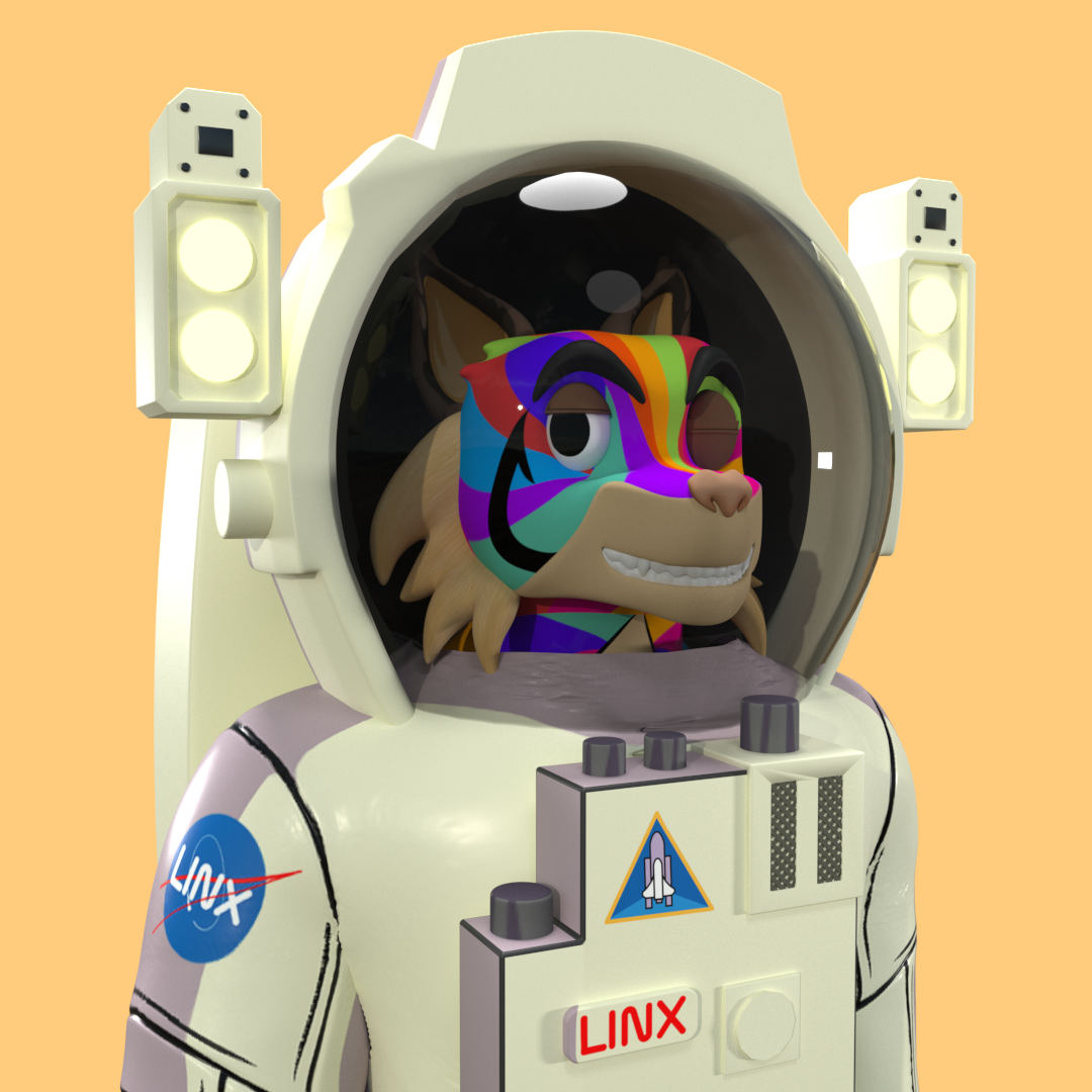 3D Lynx #282 NFT on Algorand