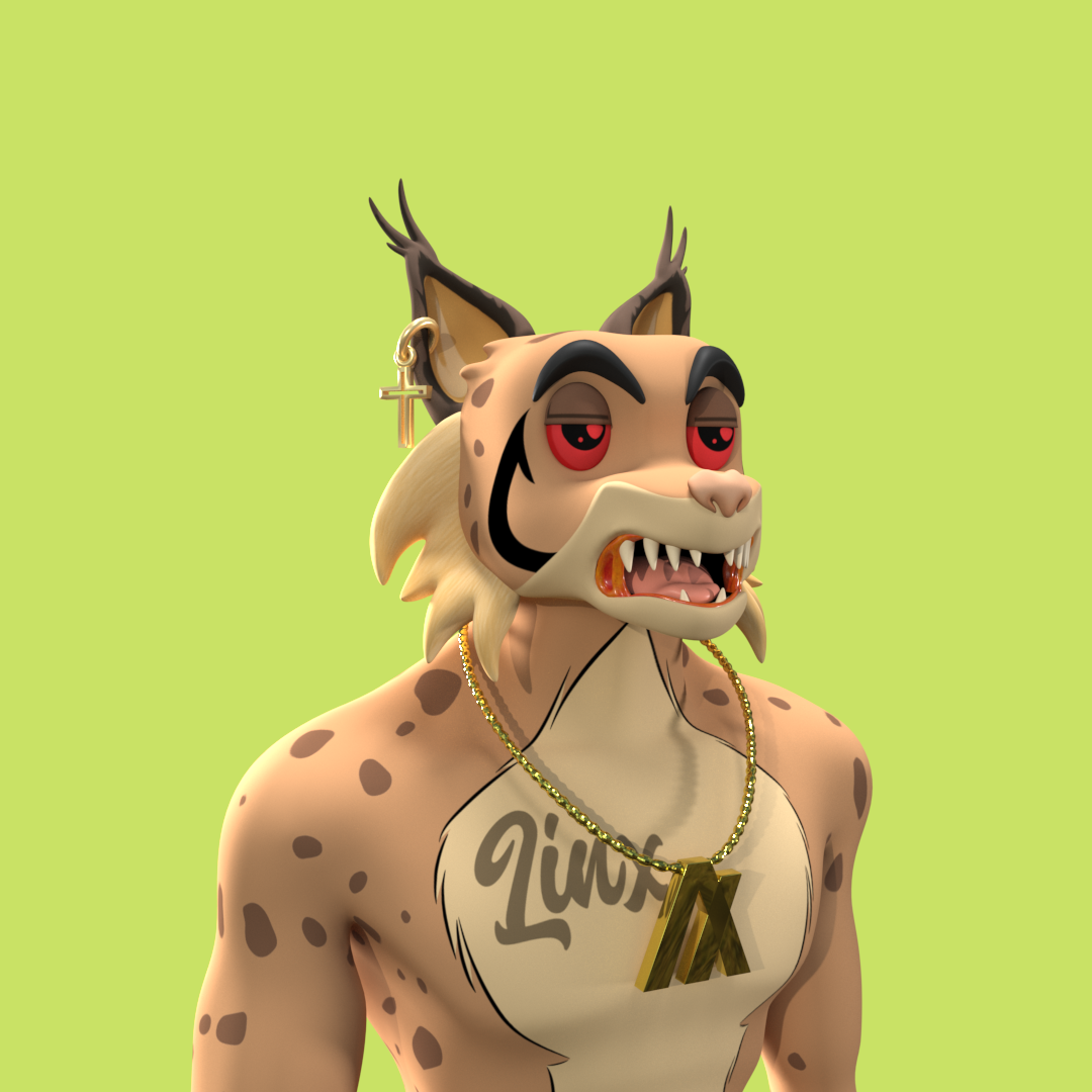 3D Lynx #287 NFT on Algorand