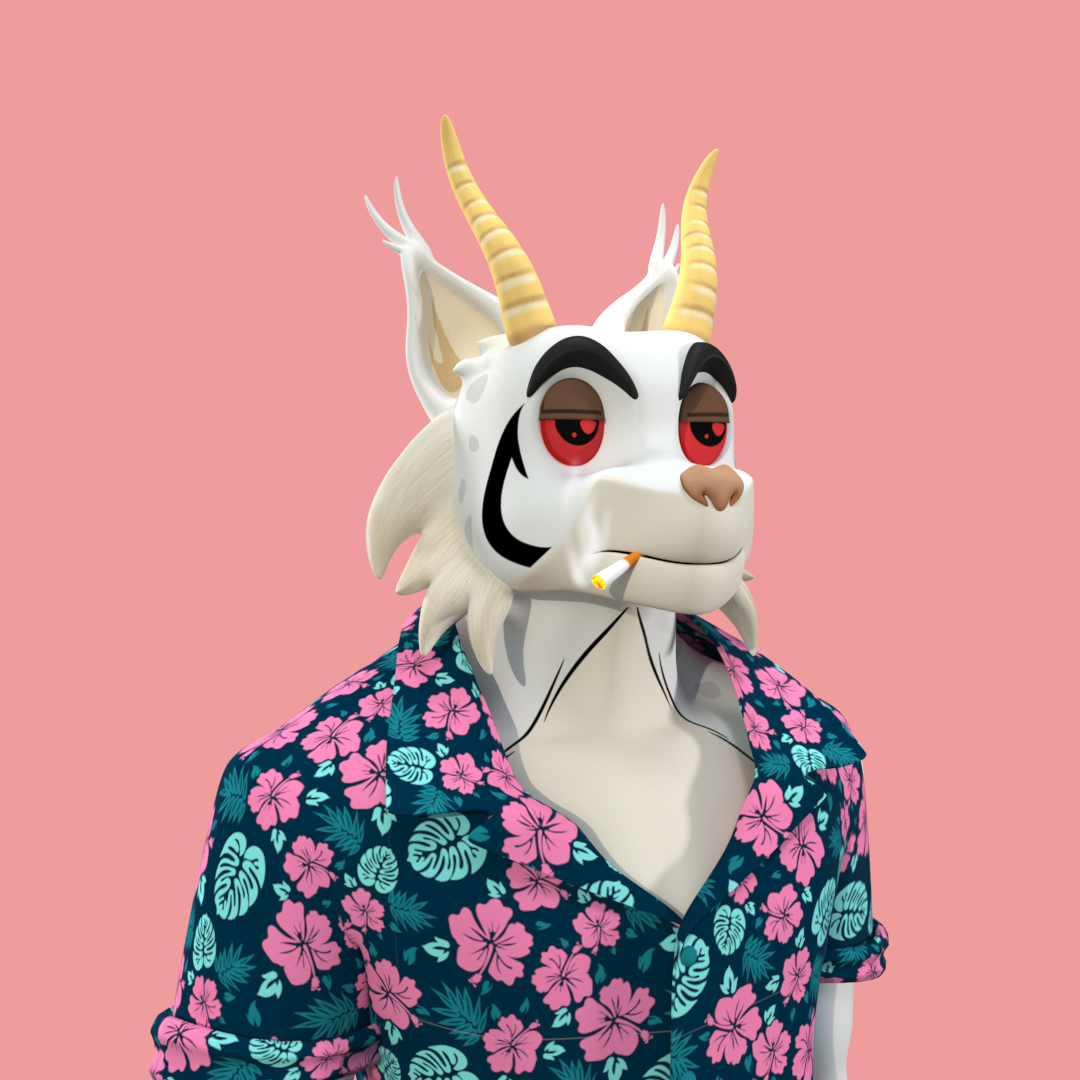 3D Lynx #294 NFT on Algorand