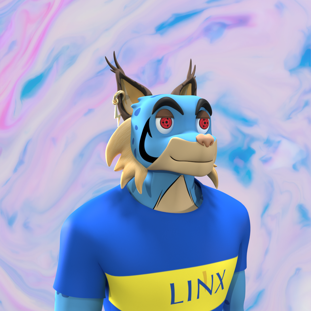 3D Lynx #332 NFT on Algorand