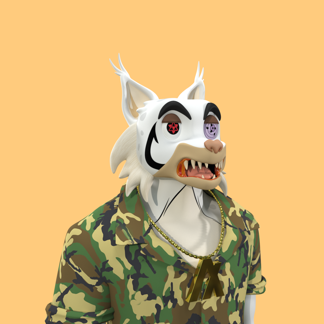 3D Lynx #335 NFT on Algorand