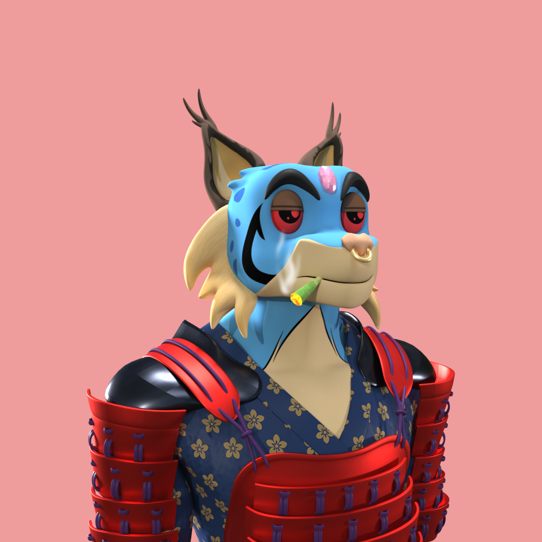 3D Lynx #75 NFT on Algorand
