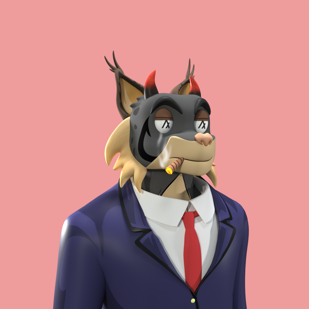 3D Lynx #92 NFT on Algorand