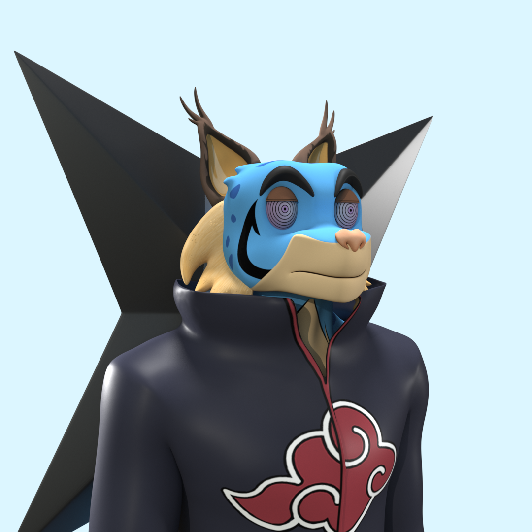 3D Lynx #95 NFT on Algorand