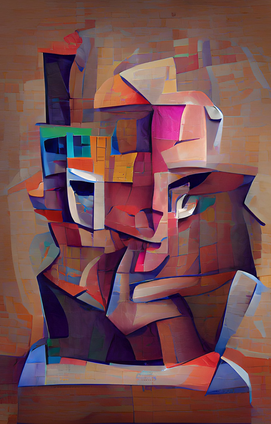 Cubist Face 2 NFT on Algorand