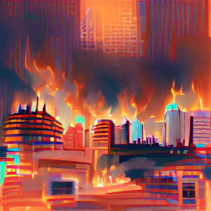 RandomGen#023 City Burning