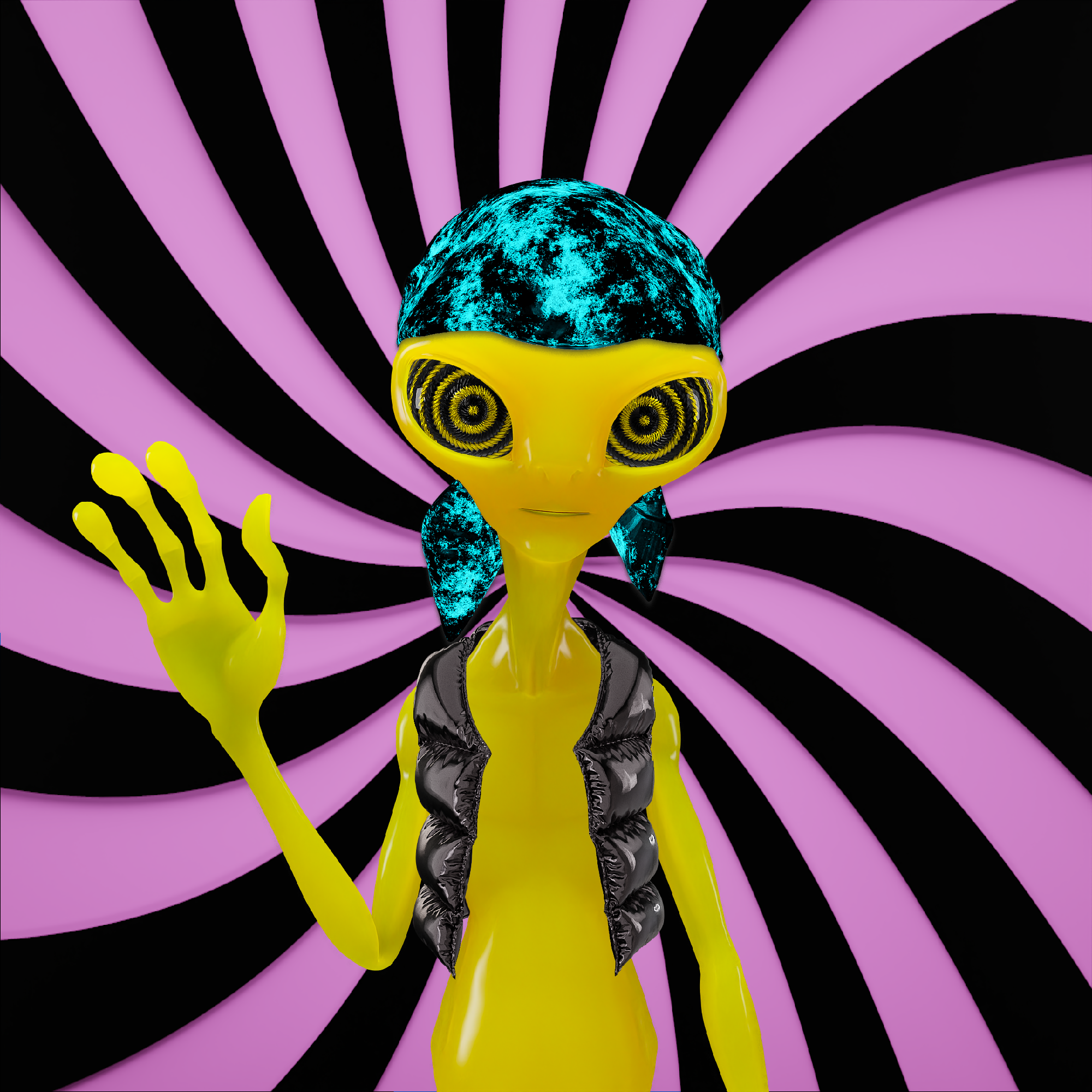 Alien Tourism2086 NFT on Algorand