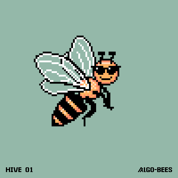 ALGO-BEES H1 #007-03 Sunnies NFT on Algorand