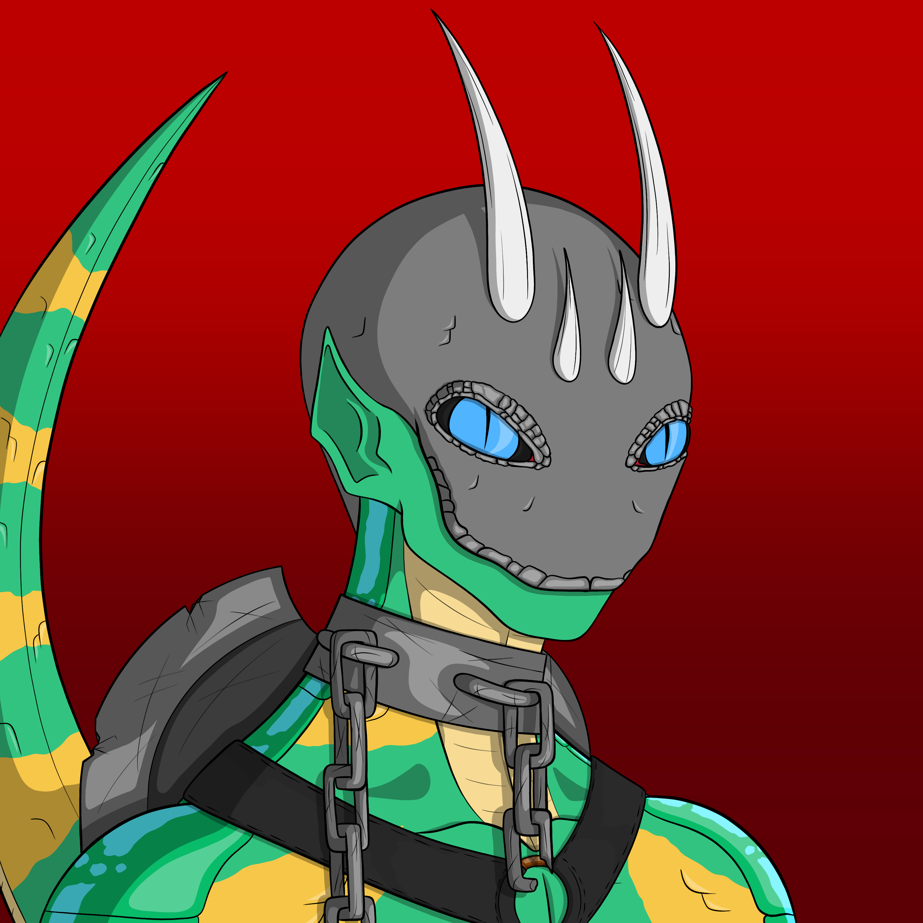 Dark Coin Champion #0254 NFT on Algorand